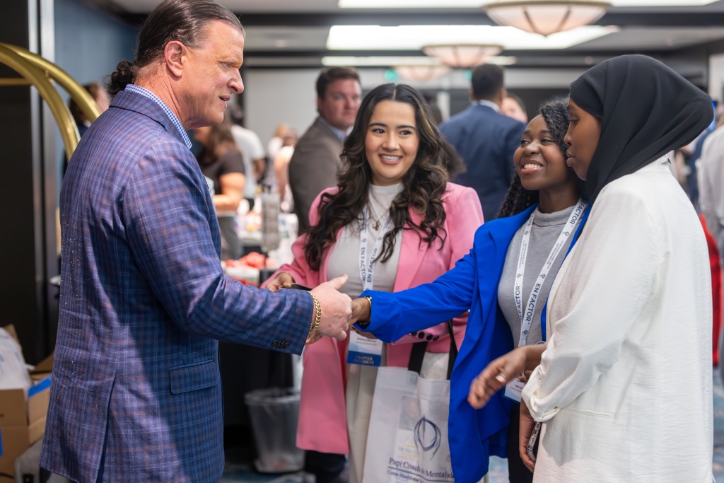 Papi (PJ) DiNuzzo with attendees