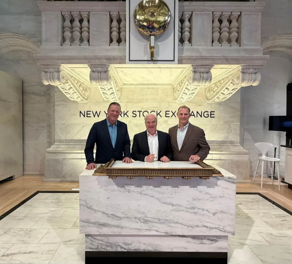 Papi at the New York Stock Exchange