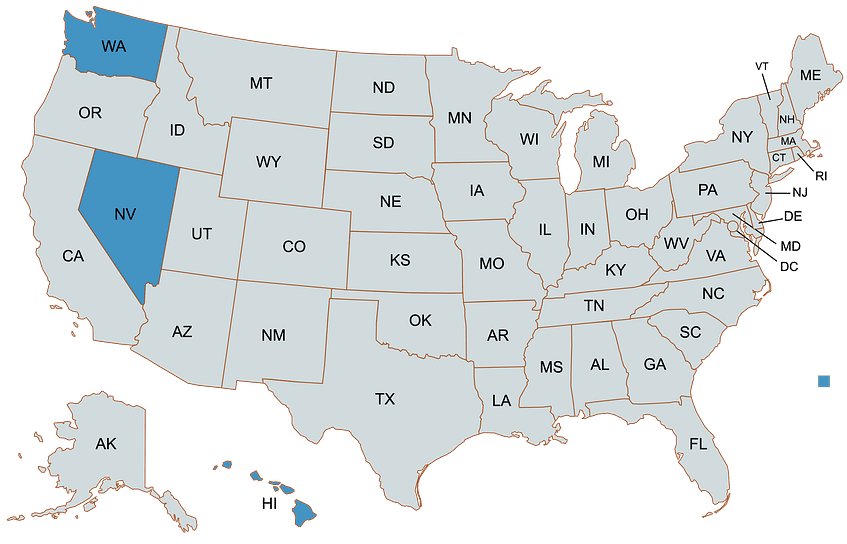Coverage map