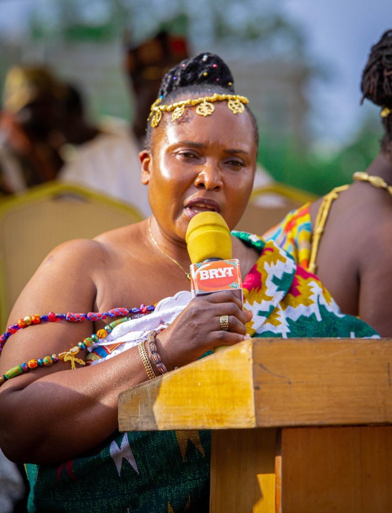 Nana Brepo Ansah I in traditional attire