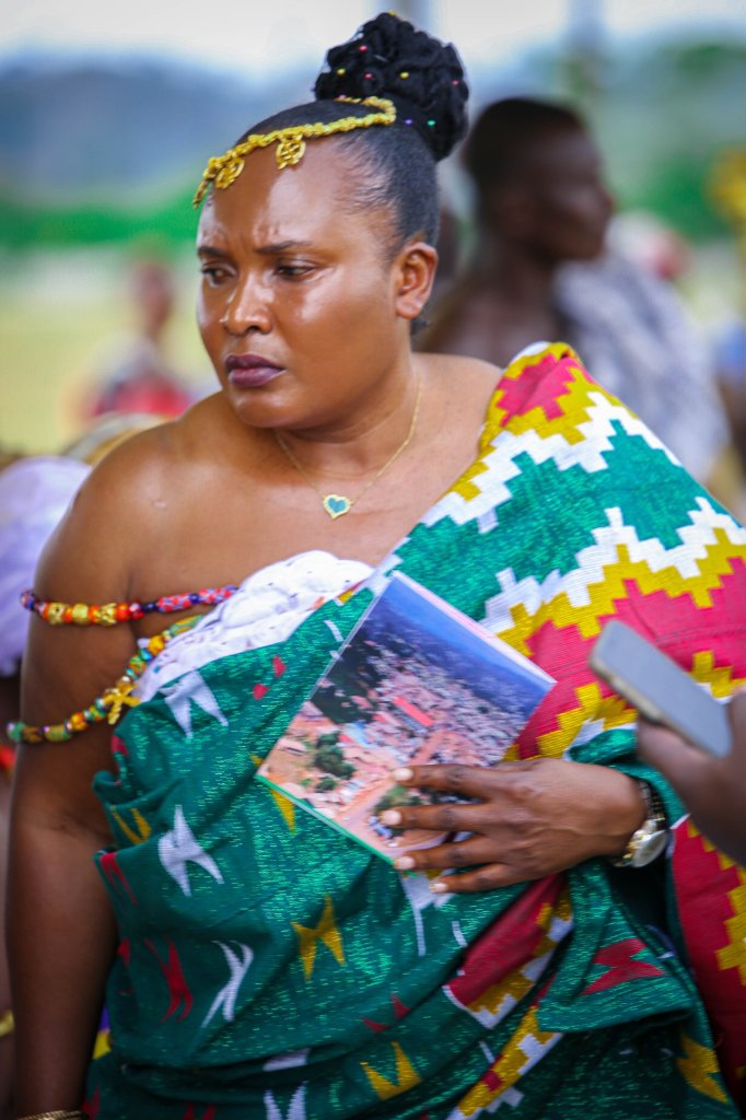 Nana Brepo Ansah I at ceremony