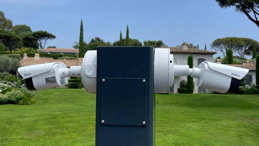 Installation caméra fisheye 360° — Alpes-Maritimes