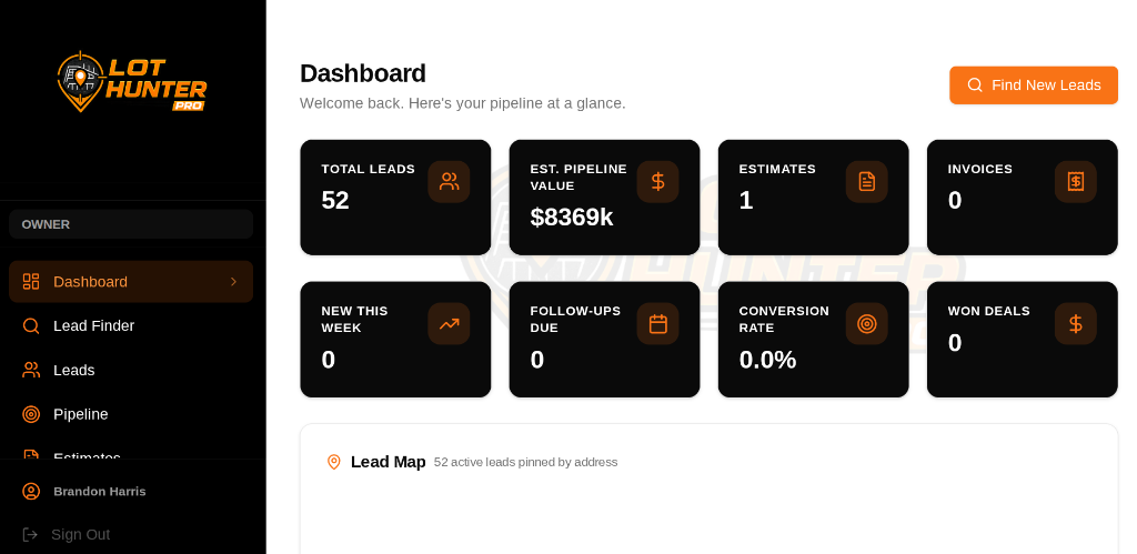 Lot Hunter Pro preview