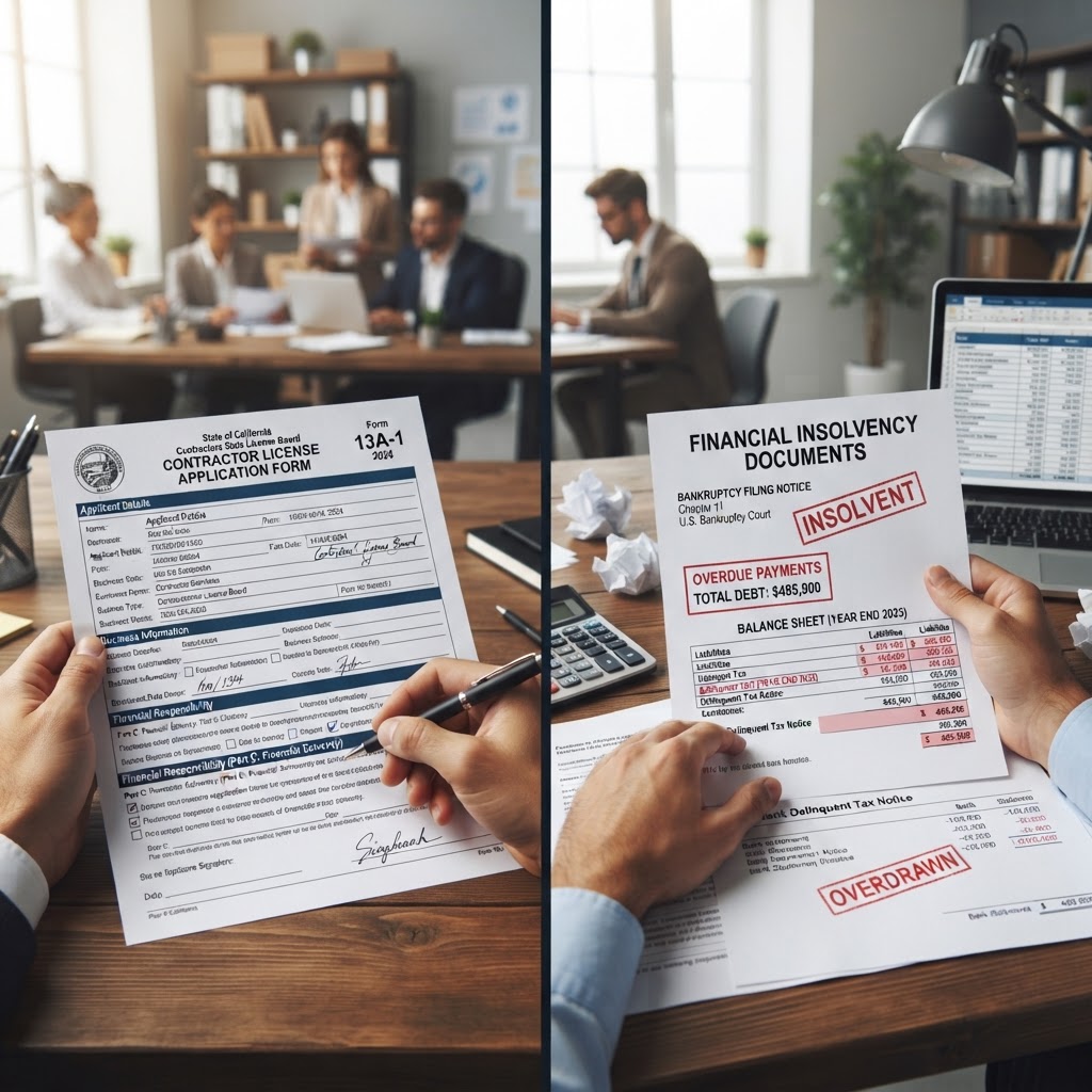 Link between financial insolvency and contractor licence cancellation under NSW Home Building Act — RTO 91528