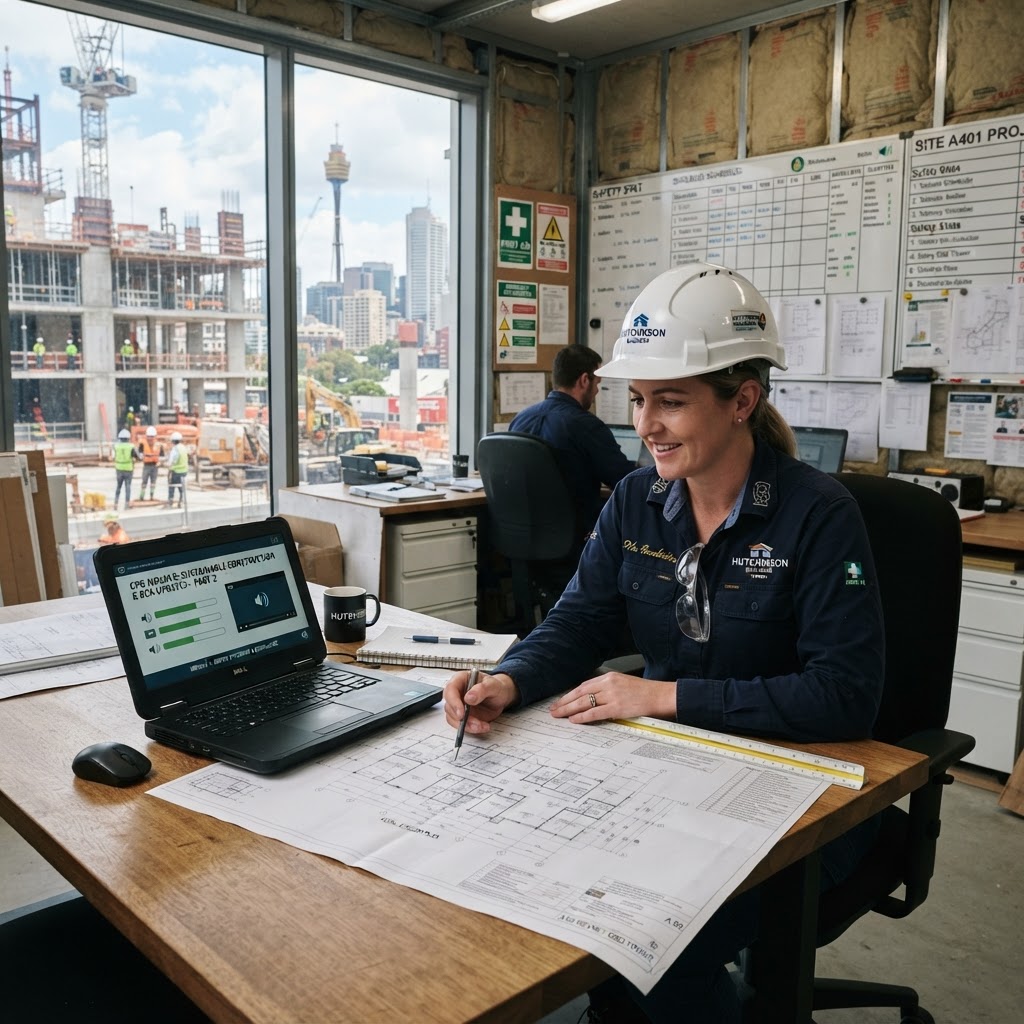 General building contractor site work