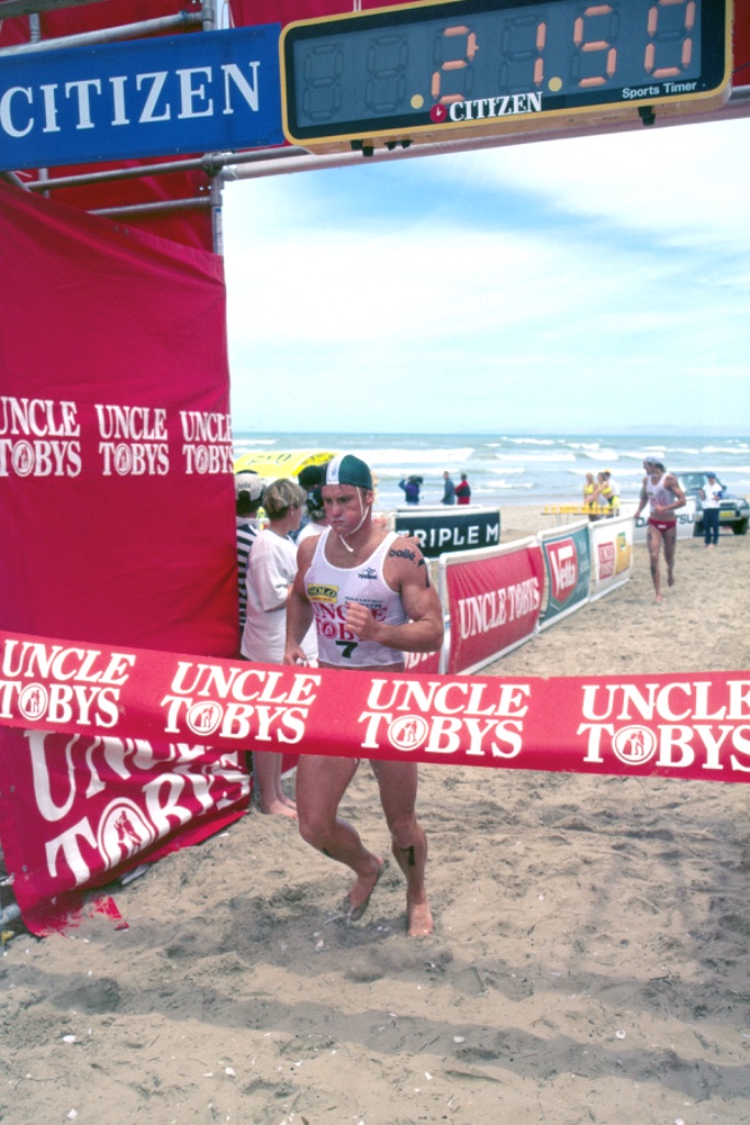Uncle Tobys Ironman · Finishing