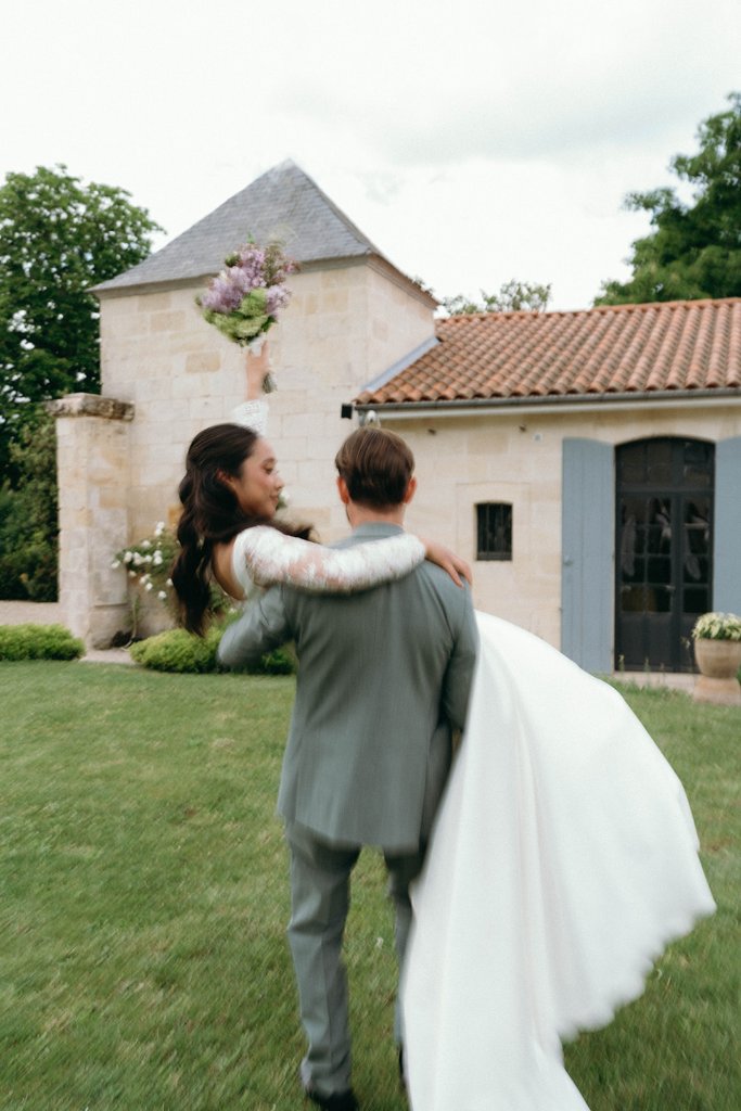 Lancé de bouquet