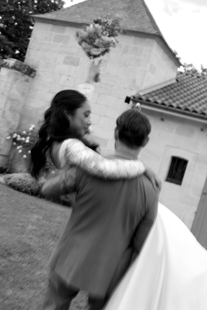 Couple dans le parc — flou