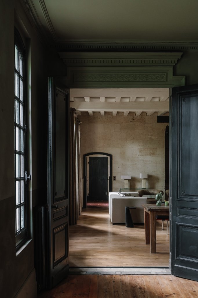 Salon intérieur du château