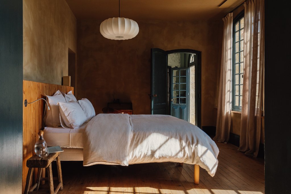 Chambre baignoire vintage