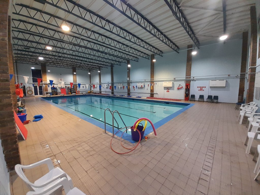 Indoor swimming pool facility