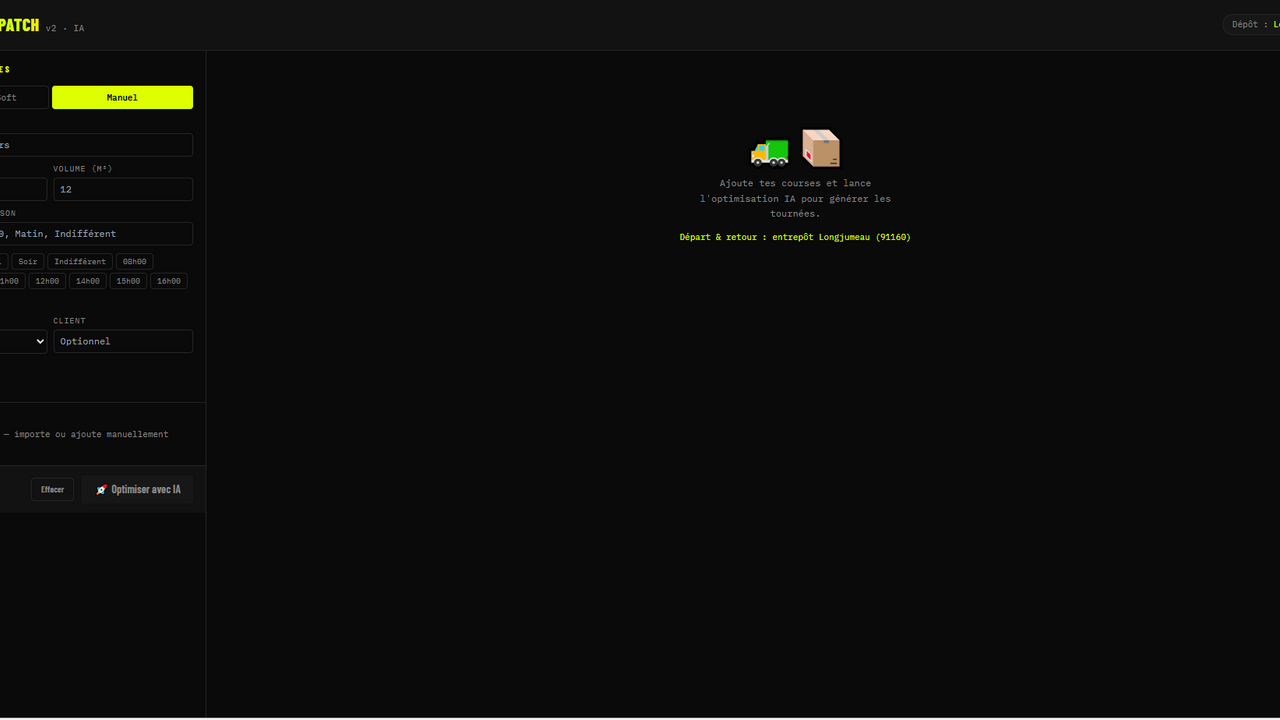 Novelty Dispatch template preview