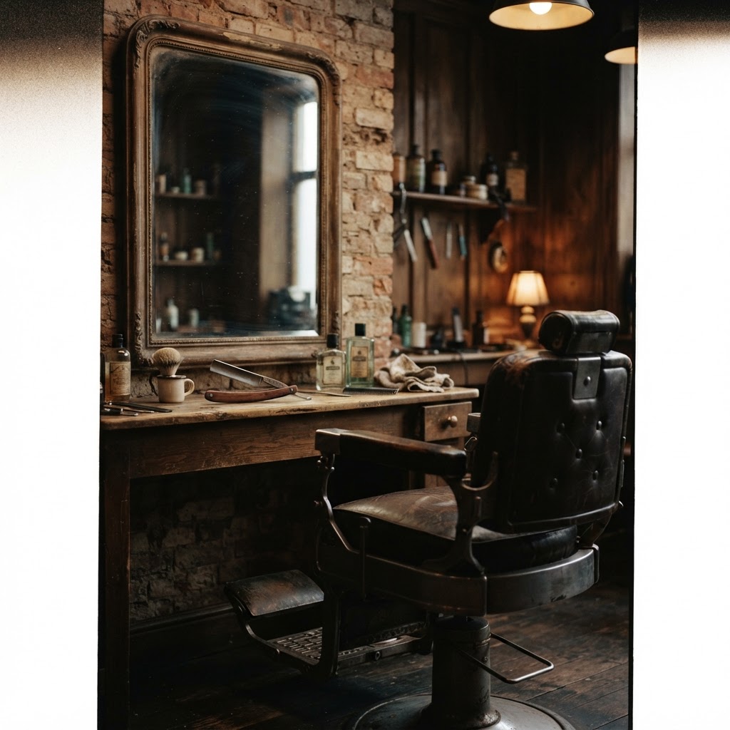Cut and hot towel shave