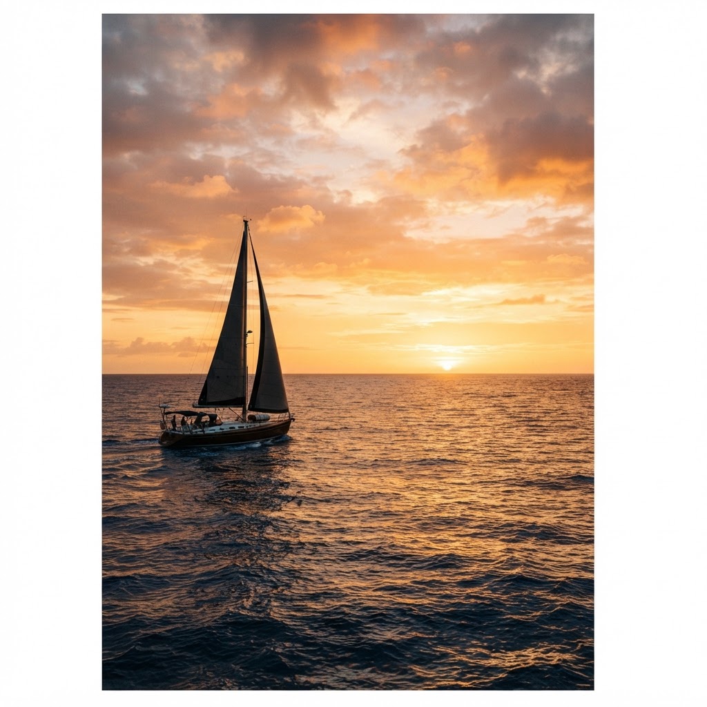 Sunset sail