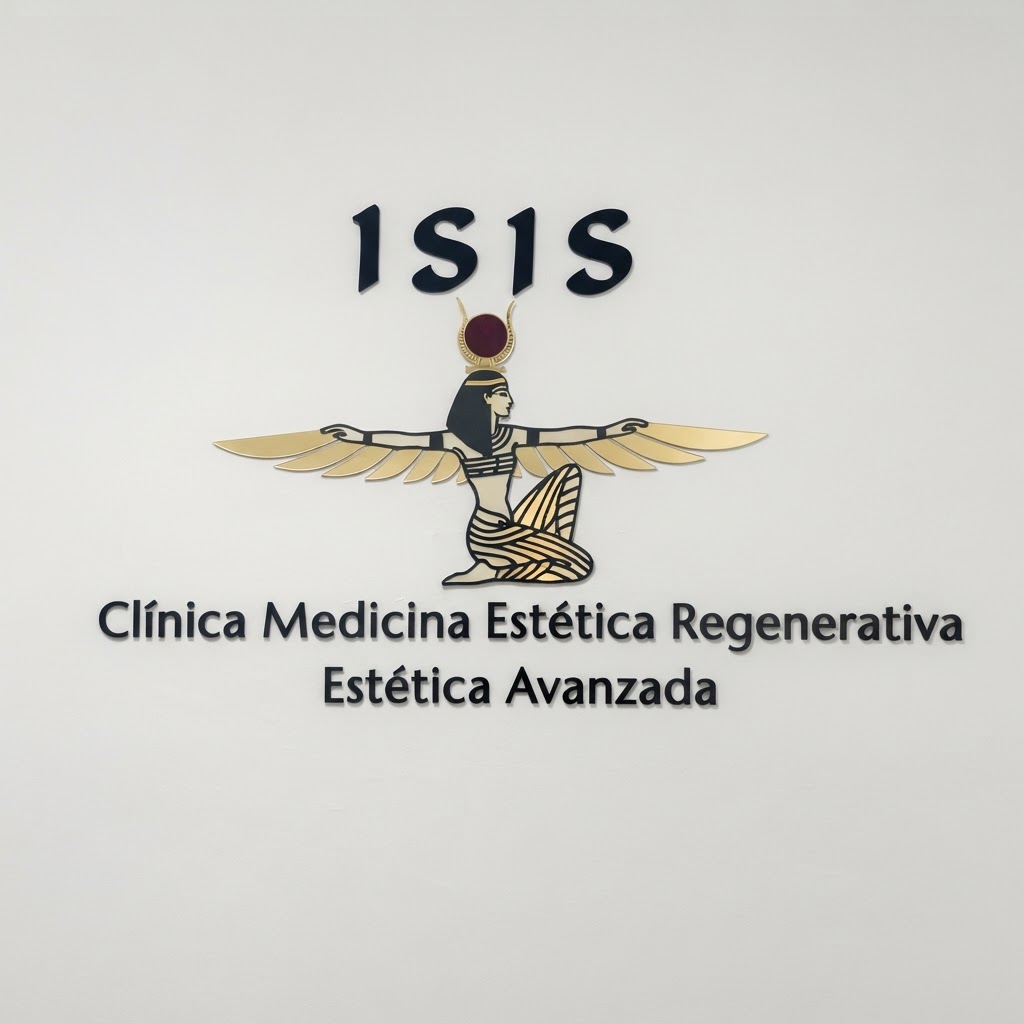 Logo de Clínica ISIS, medicina estética regenerativa y estética avanzada en Benalmádena