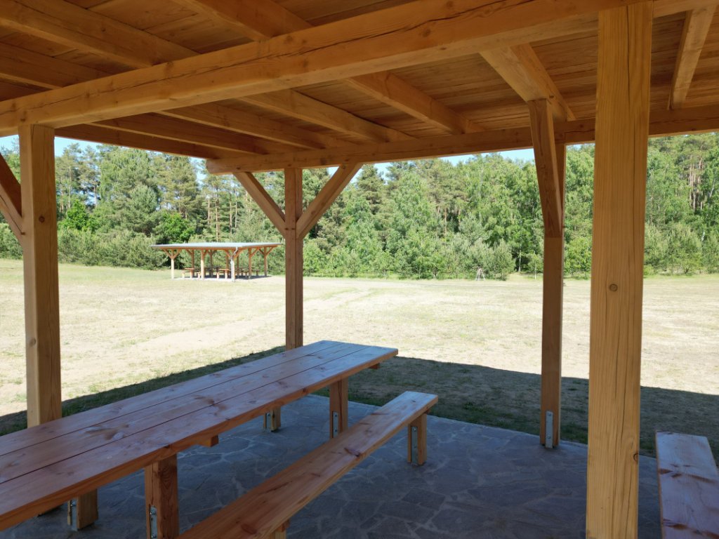 Überdachung Gruppenplatz Camping36