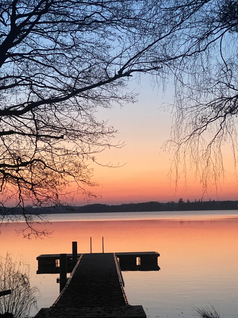 Abendstimmung am Käbelicksee