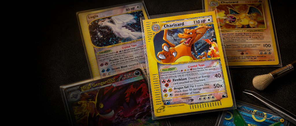 Premium Pokémon card restoration by CardCureSG