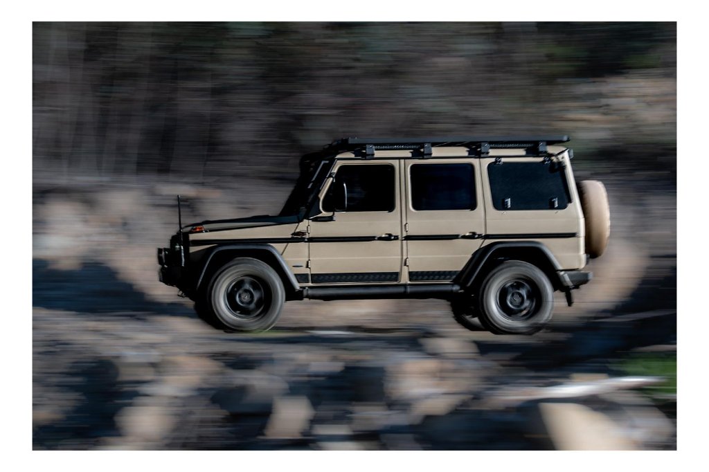 Craftsman working on G-Wagon chassis