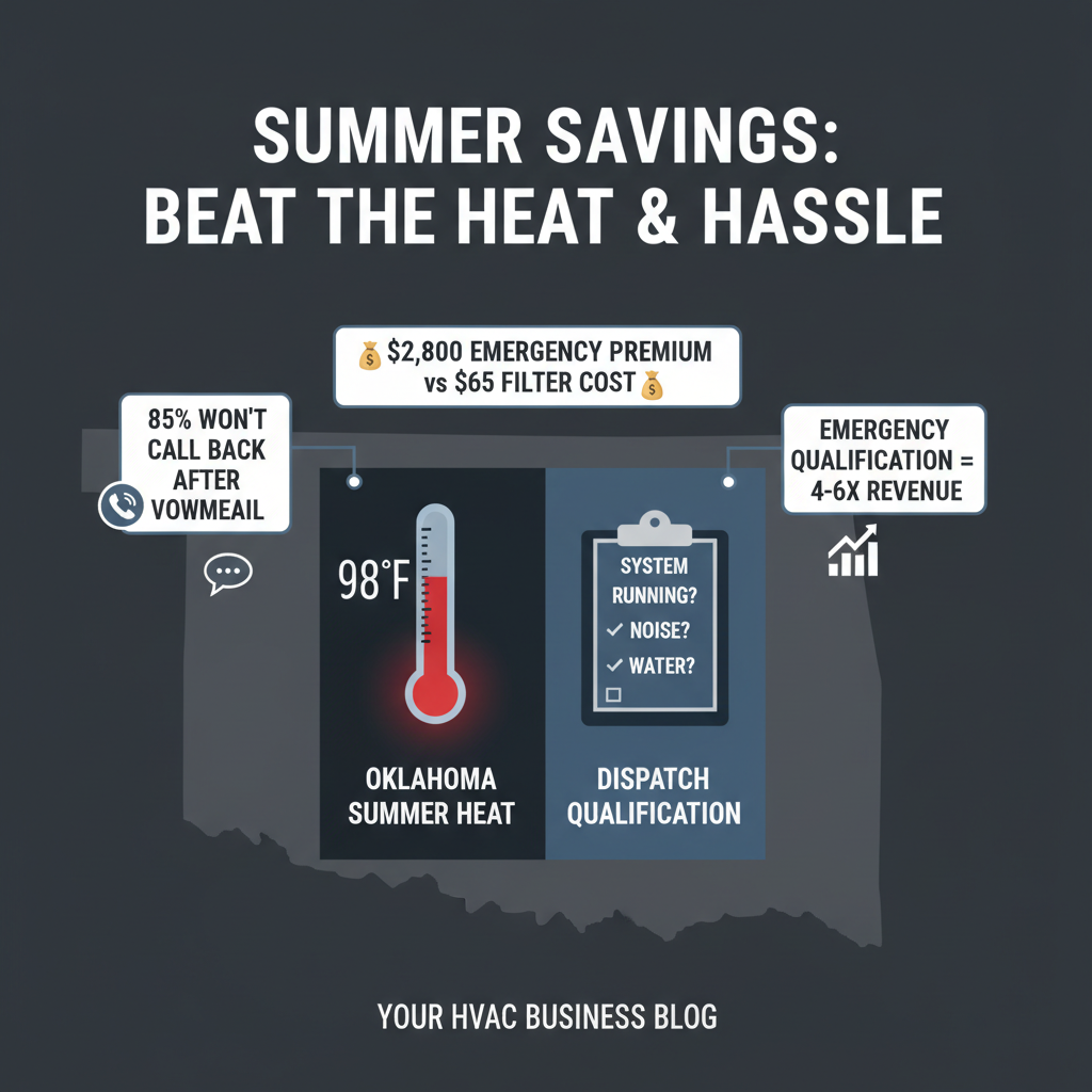 Why Your HVAC Answering Service Can't Tell a Refrigerant Leak From a Filter Question — And Why That Costs You Everything in July