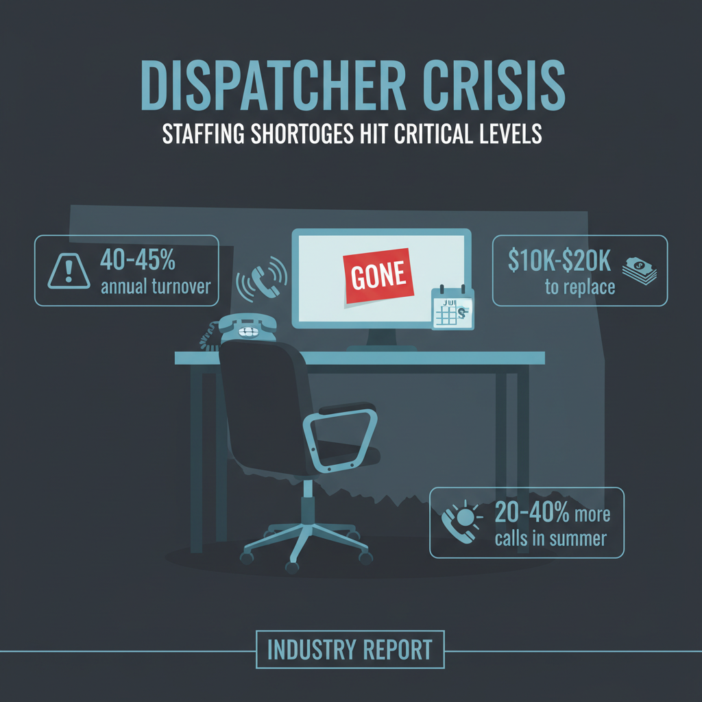 Your Dispatcher Just Quit. It's July in Oklahoma. Now What?