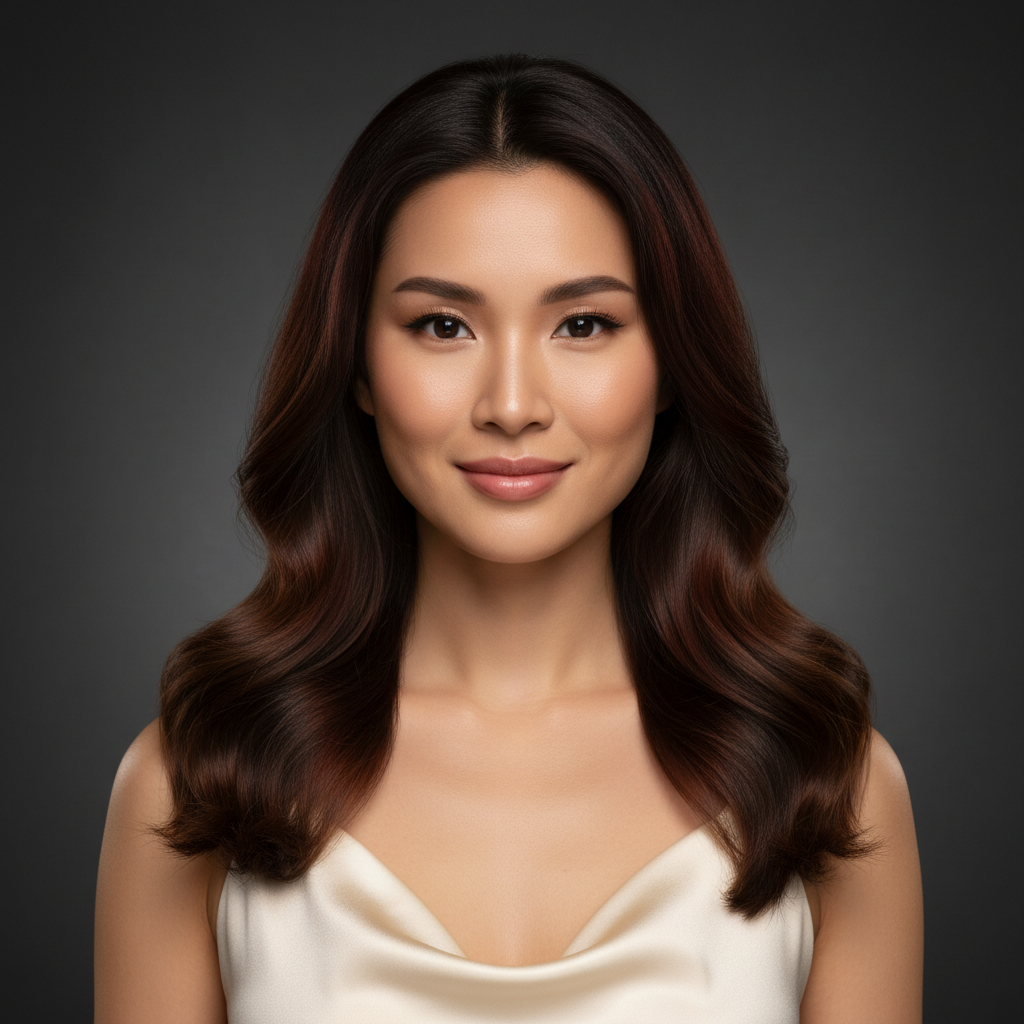 AI-generated portrait of a woman – real or AI?