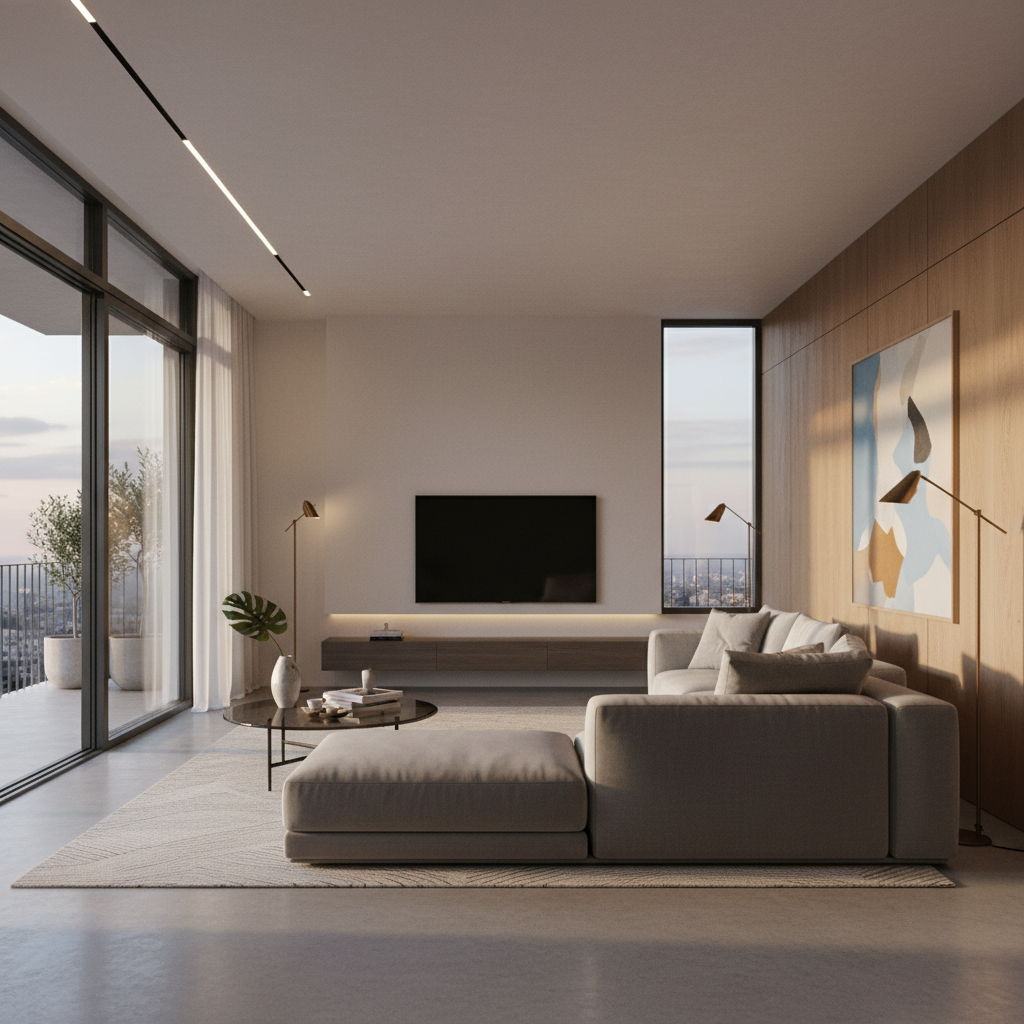 AI-generated living room – real or fake?