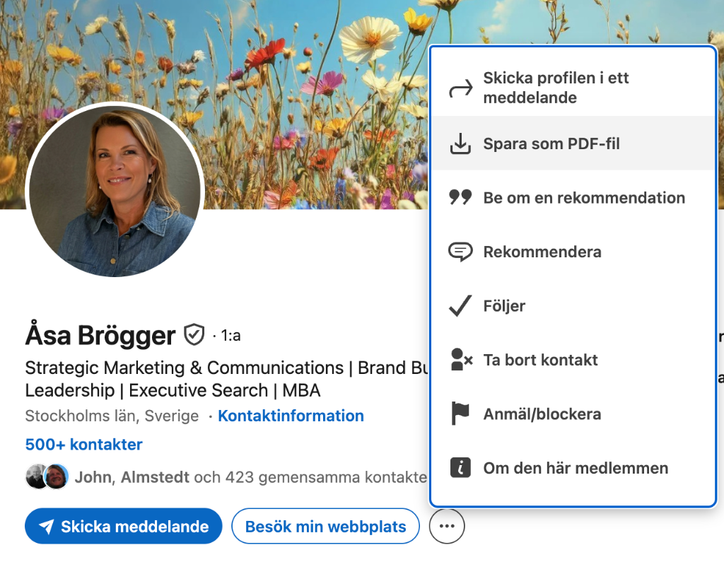 LinkedIn download guide
