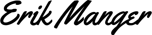 Erik Manger signature