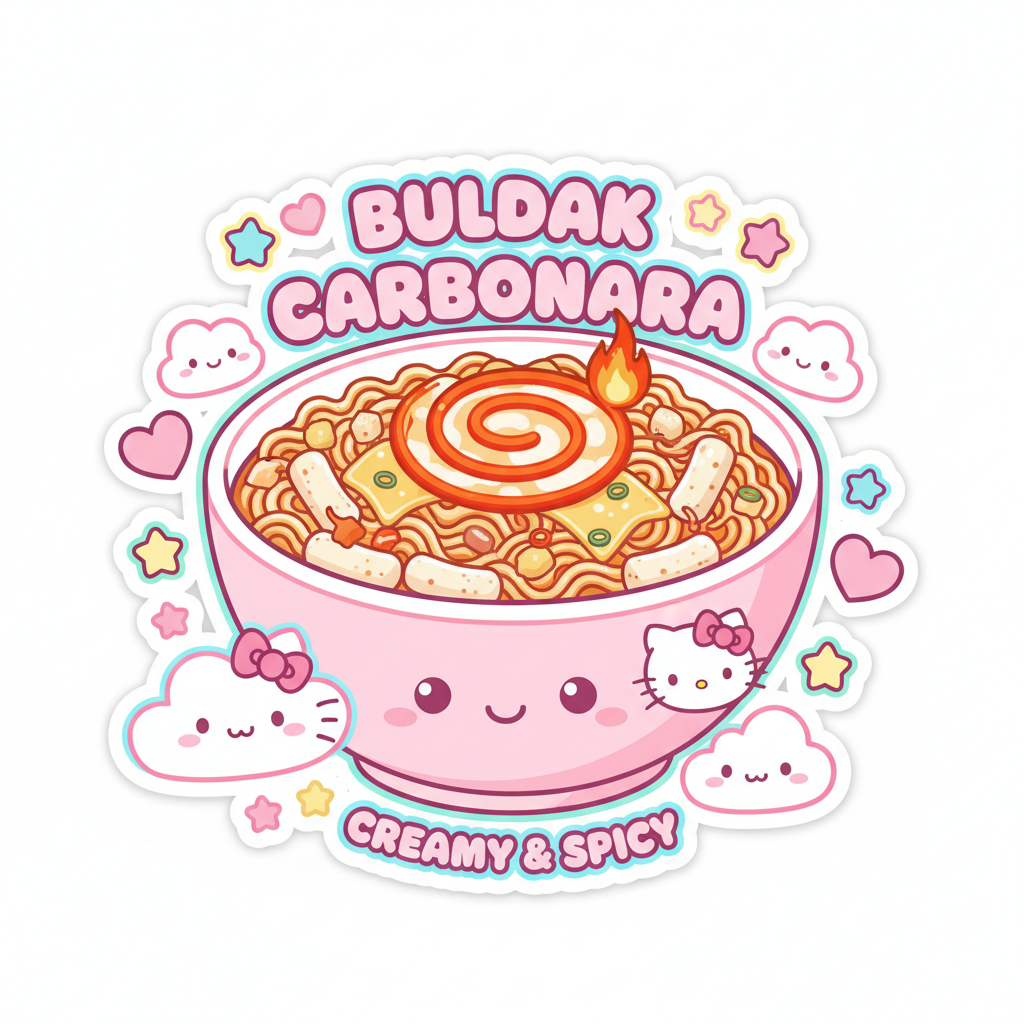 Buldak Carbonara