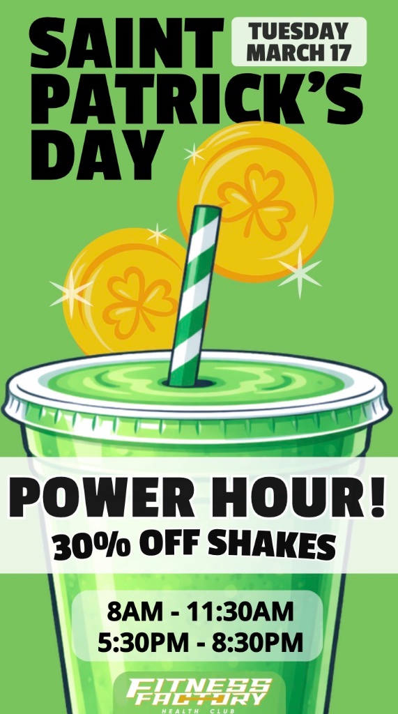 Saint Patrick's Day Power Hour