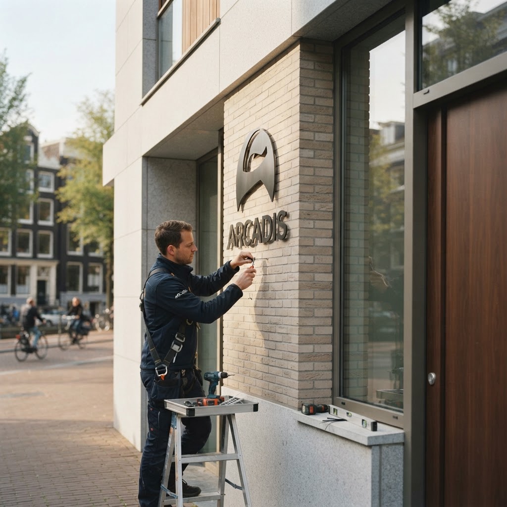 Gevelreclame die opvalt: van vergunning tot montage