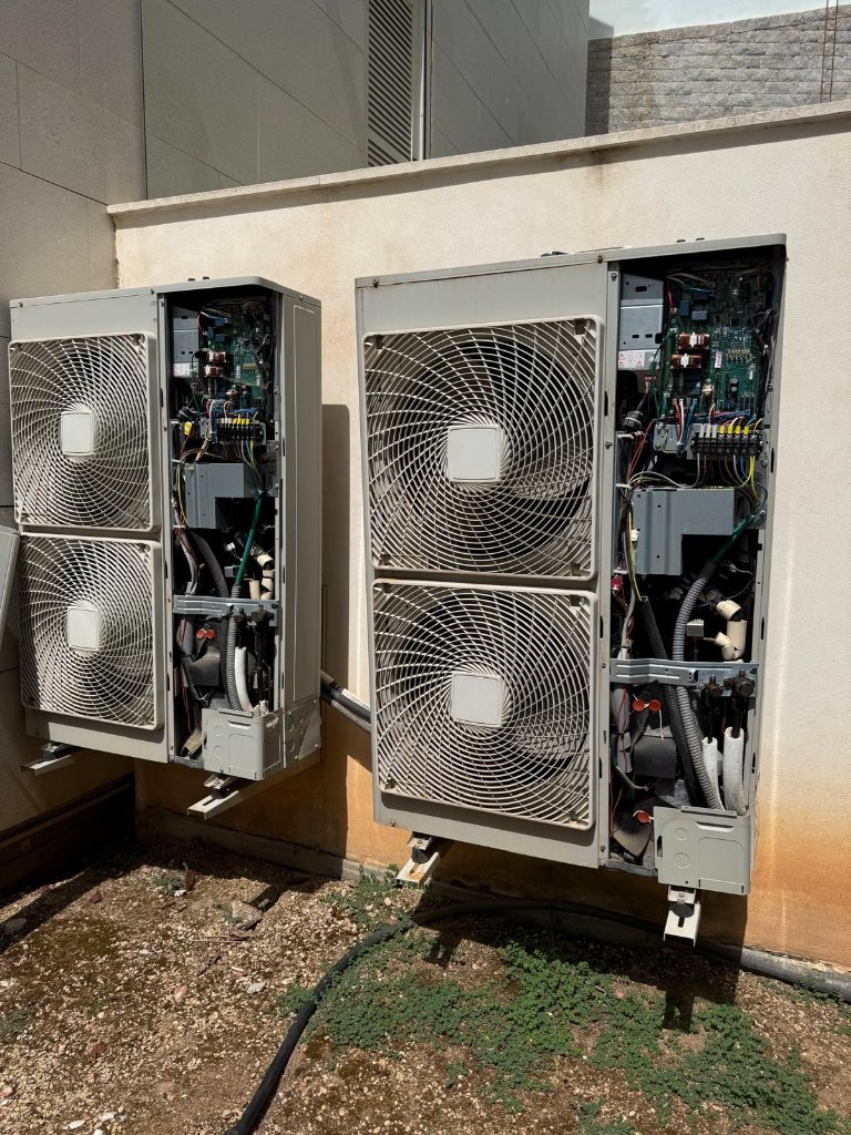 Mantenimiento de unidades exteriores VRF