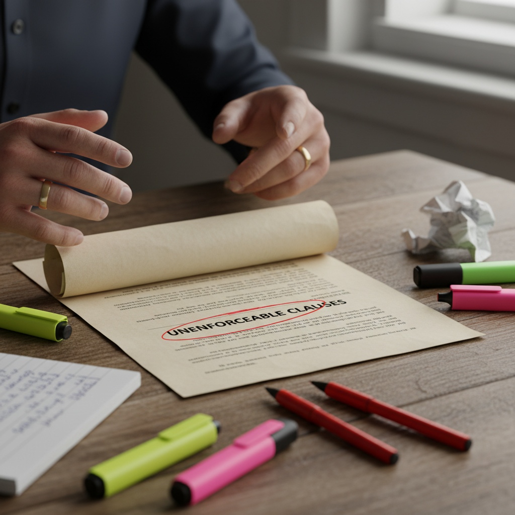 Why You Shouldn’t Add Unenforceable Clauses to Your Lease