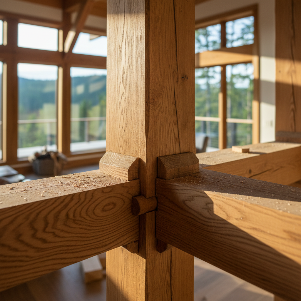 How Custom Timber Frame Structures Bring Character and Strength to Modern Homes