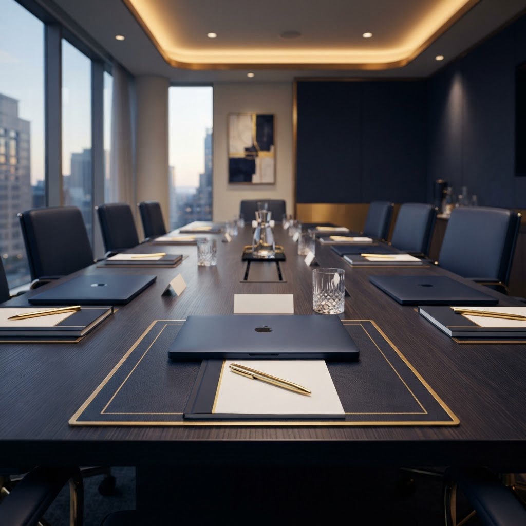 Business team in strategy meeting