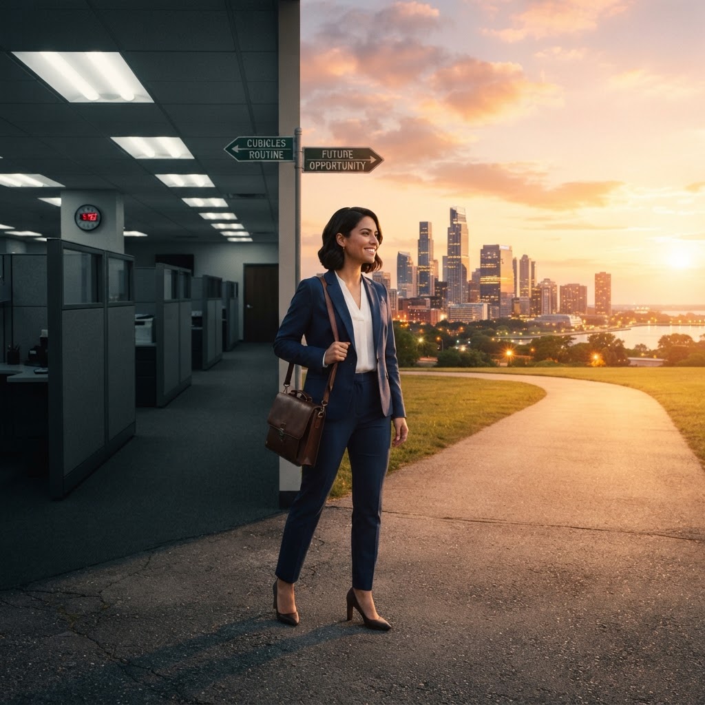 A salary earner stepping into business ownership