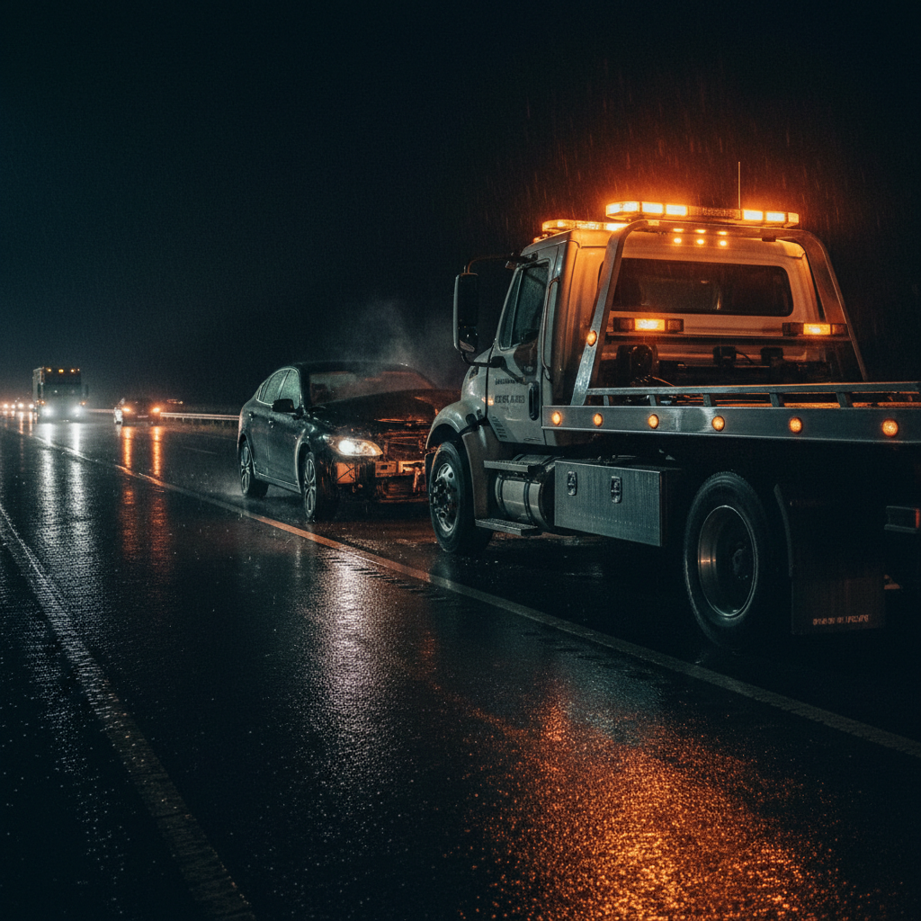 Careful positioning and secure vehicle handling
