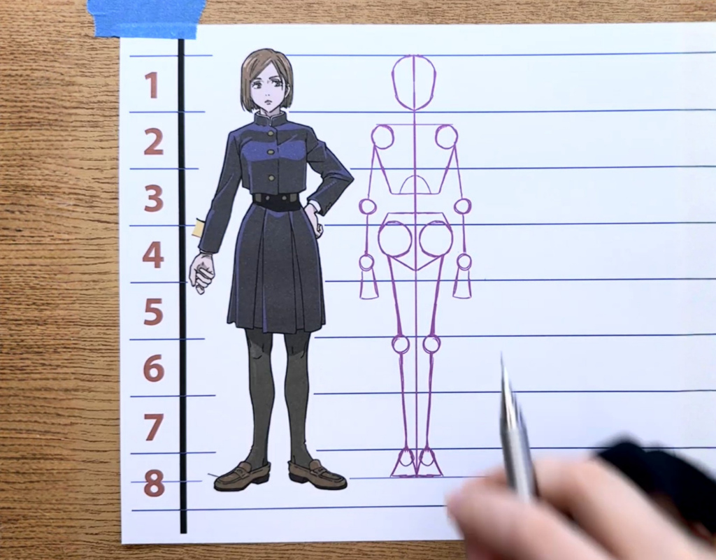 Como desenhar o corpo completo