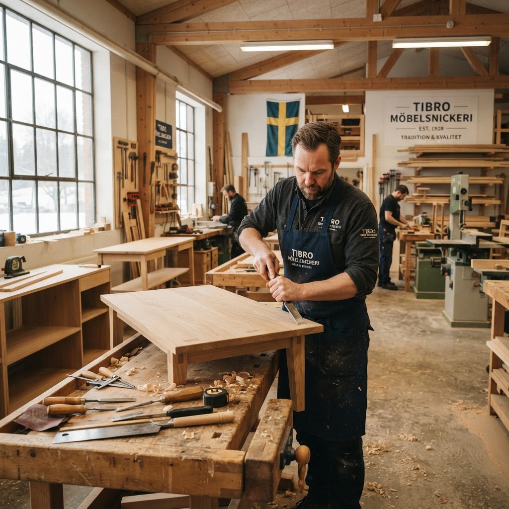 Svensktillverkade kontorsmöbler med skandinavisk design och hantverkstradition från Tibro.