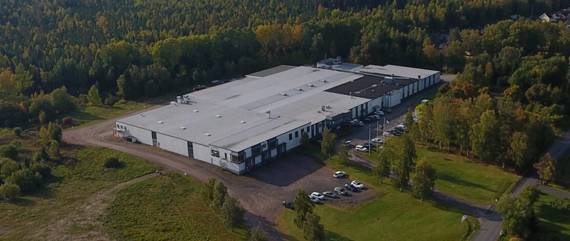 SA Möbler factory in Tibro