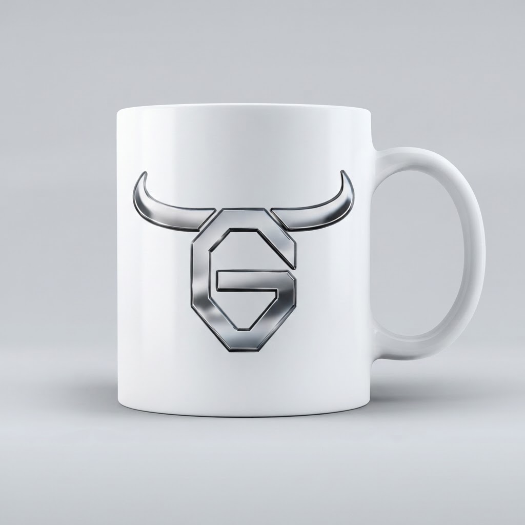 Jose 'El Toro' Garcia — Chrome Logo Mug