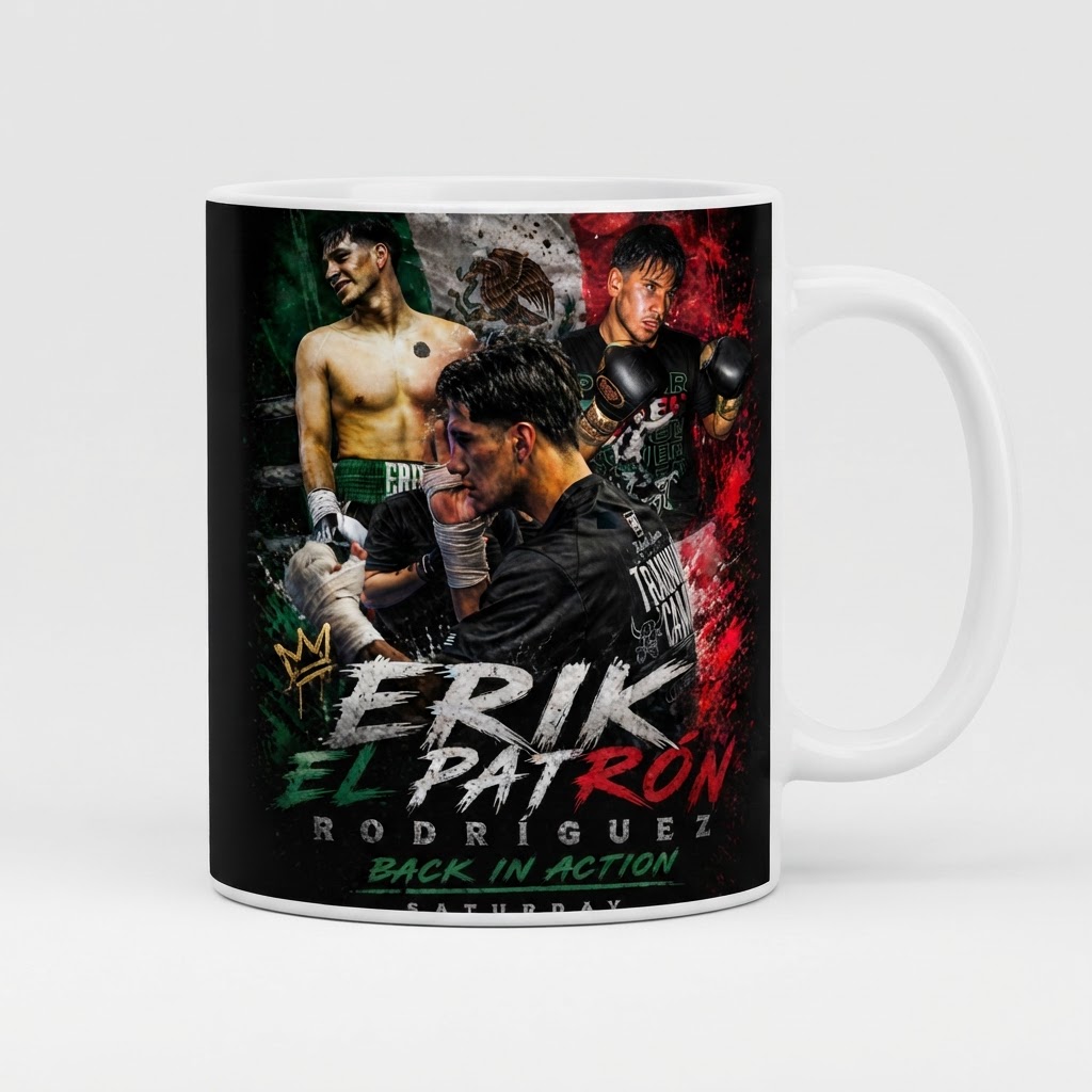 Erik 'El Patrón' Rodriguez — Mexico Flag Edition Mug