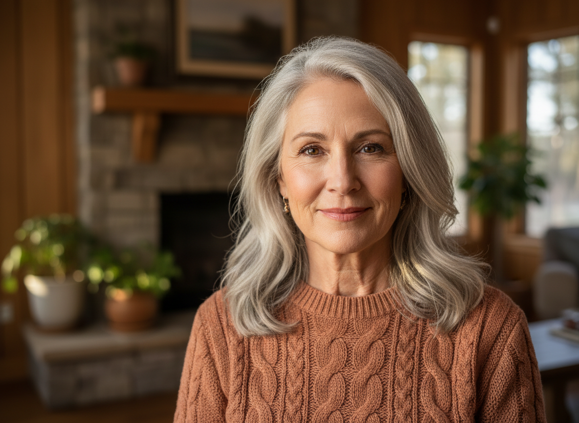 A confident person smiling warmly, representing Medicare guidance