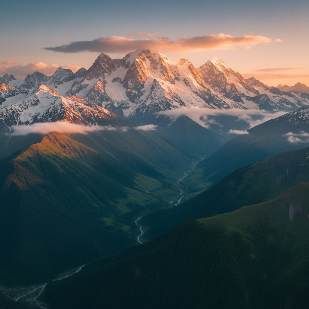 Caucasus landscape