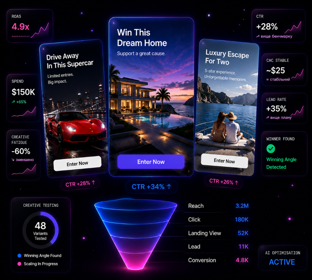 Global Digital Platform — Luxury Prize Campaign