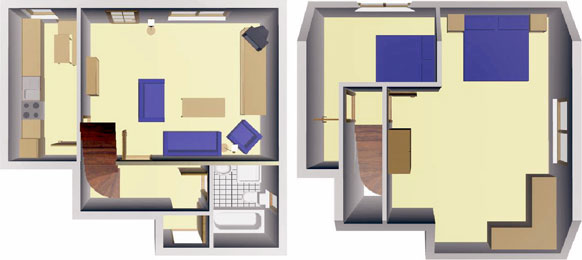 Grundriss Wohnung G