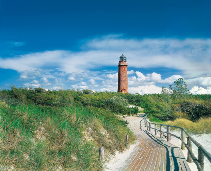 Bohlenweg zum Leuchtturm
