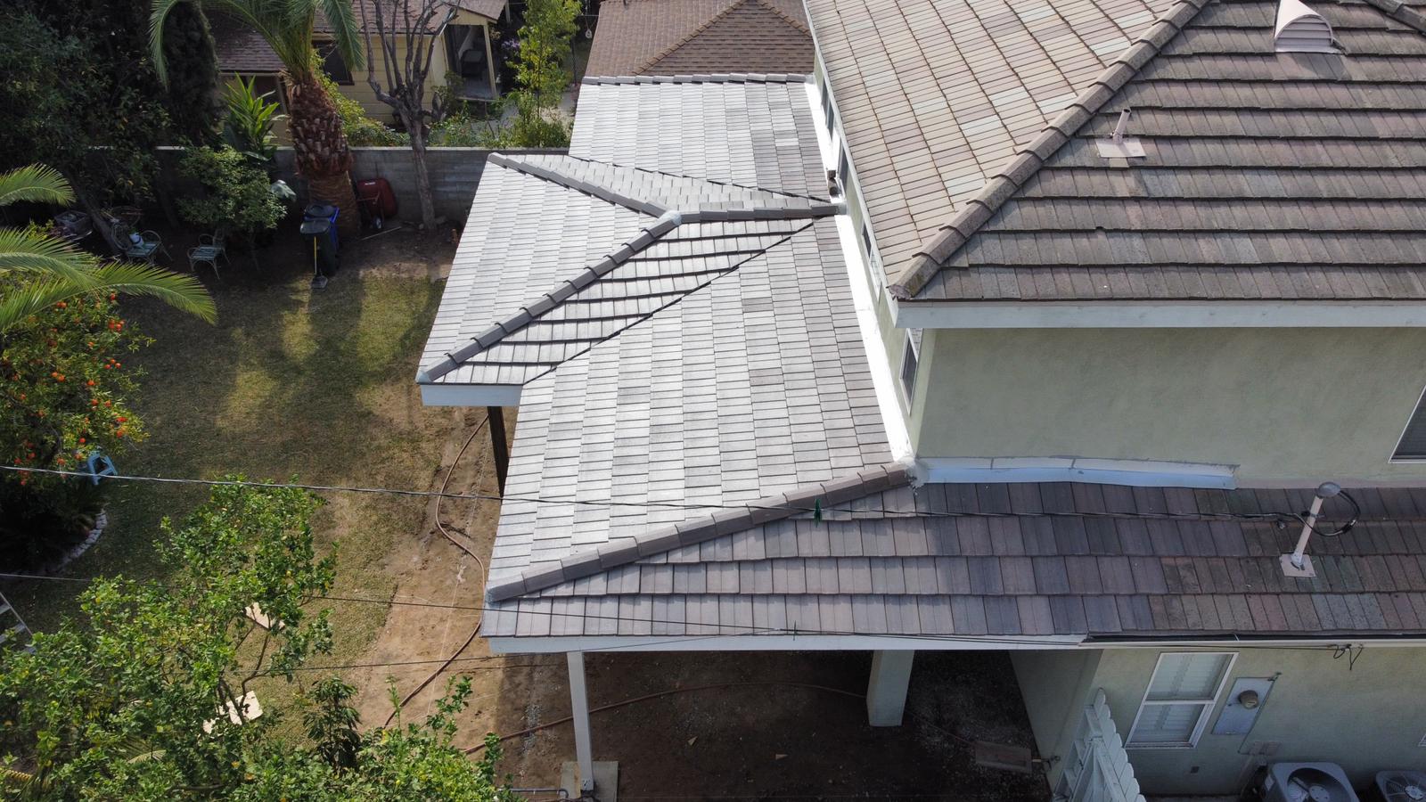 Tile Roof Patio Cover