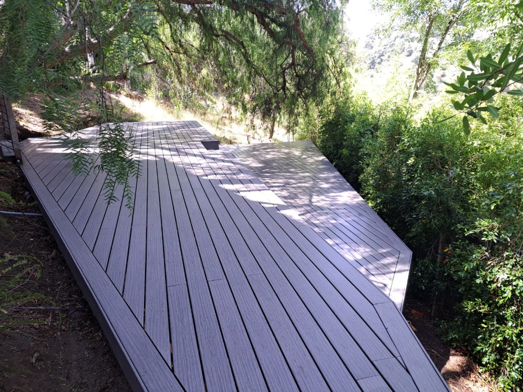 Hillside Trex Composite Deck